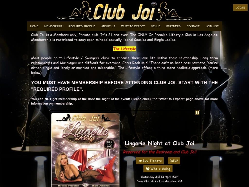 Club Joi Los Angeles Sex Club Review EasySex photo