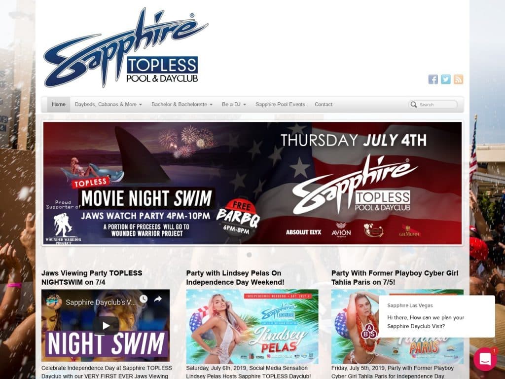 Sapphire Pool Las Vegas Sex Club Review EasySex