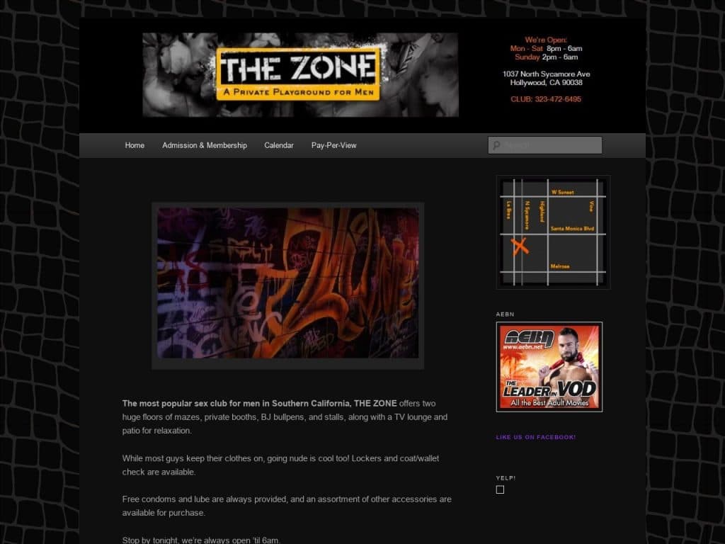 The Zone LA Sex Club Review | EasySex.com