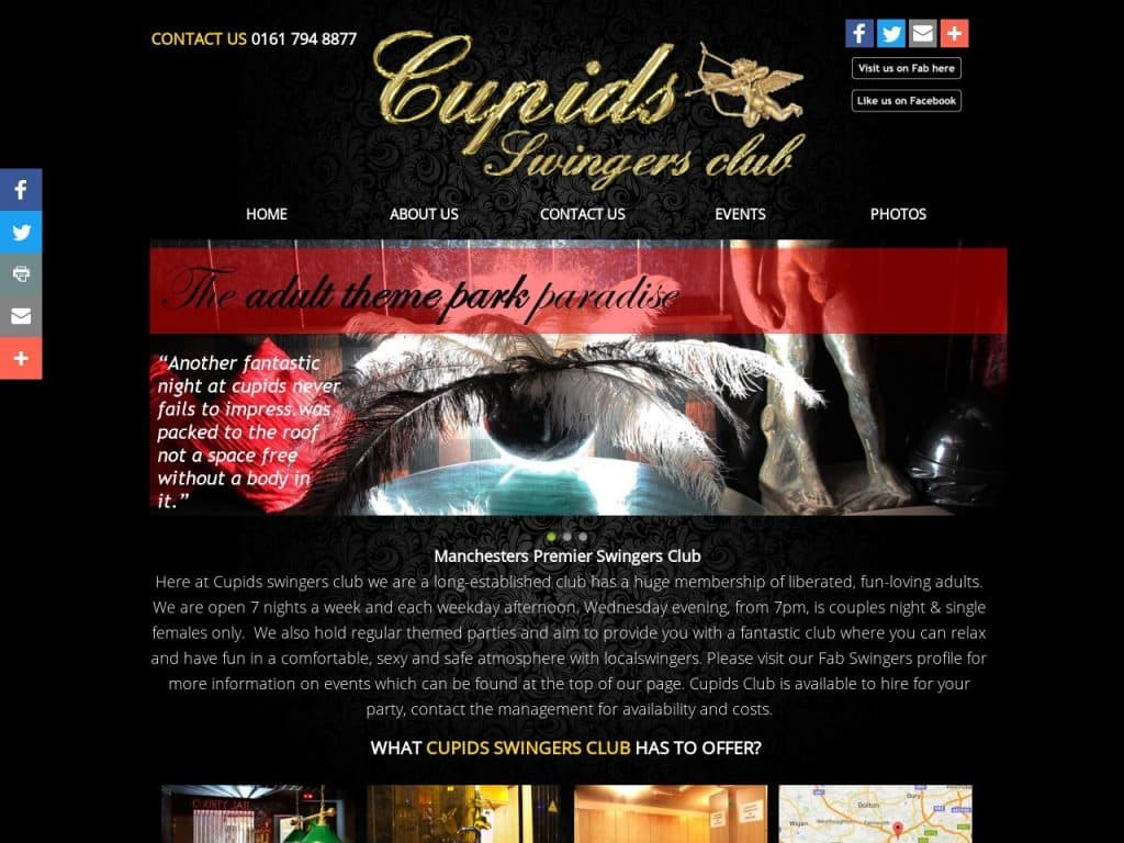 Cupids swingers club reviews