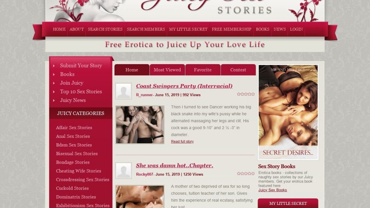 TabooStories.com Niche Sex Stories Site Review.